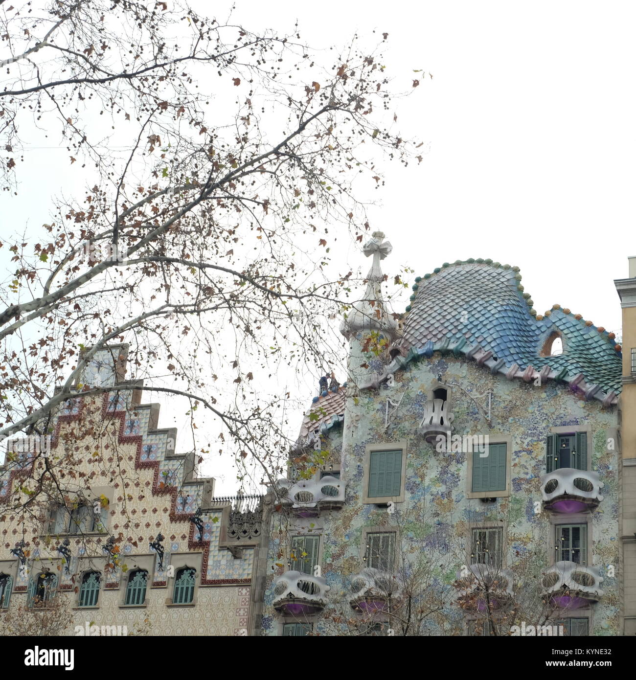 Casa Batlló Stockfoto
