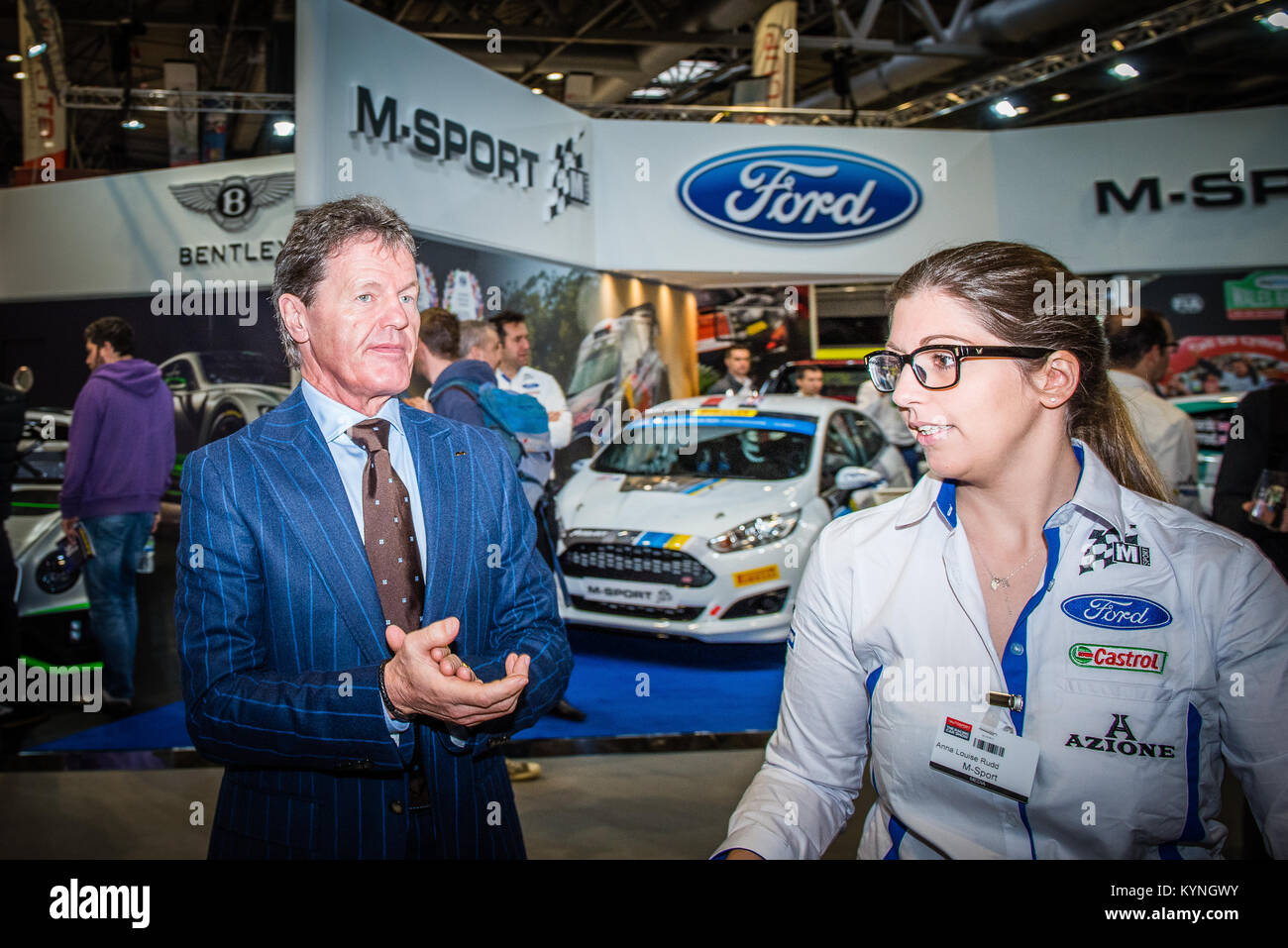 Malcolm Wilson Leiter M-Sport World Rally Team an der WM starten, Autosport International Racing Car Show 2018 bei NEC Stockfoto