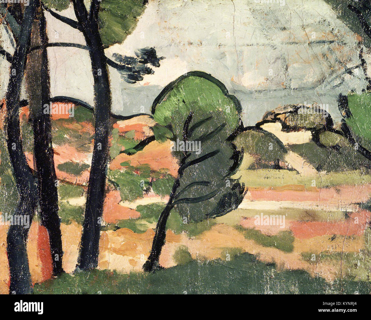 André Derain - Landschaft in der Provence Stockfoto