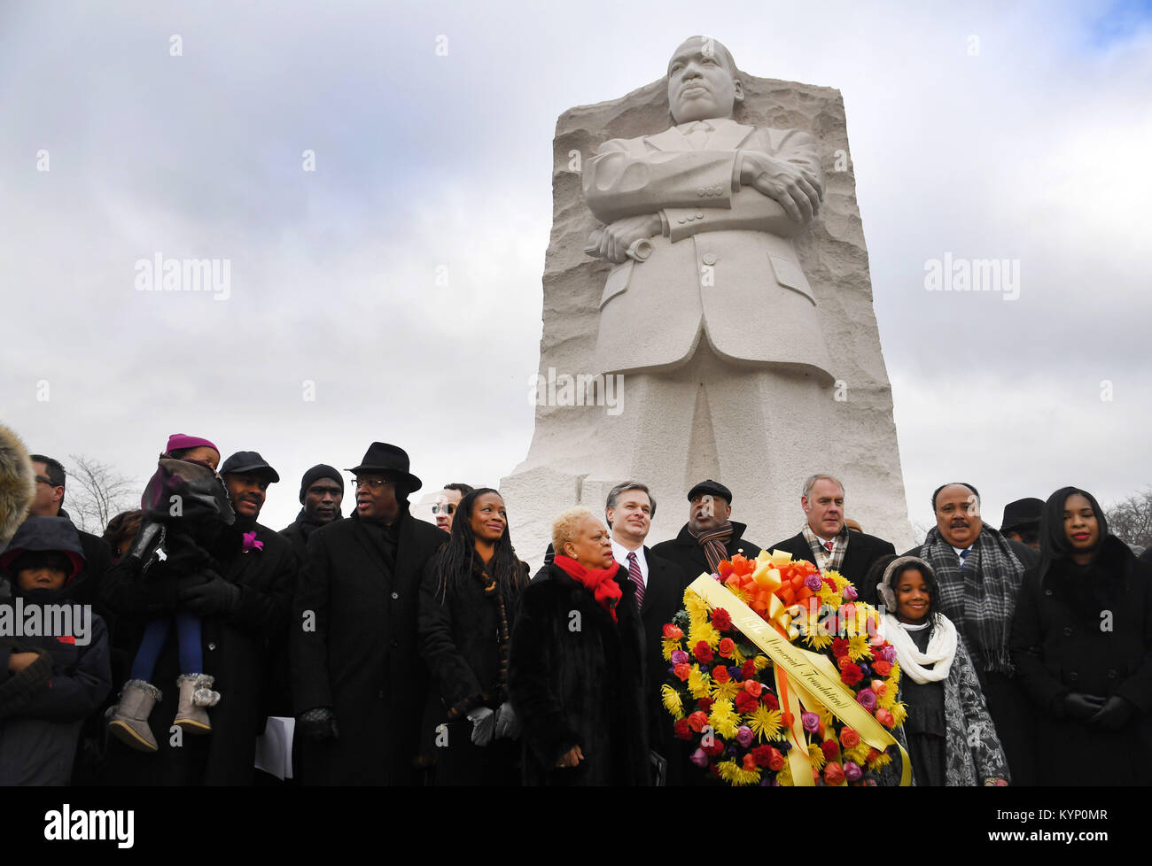 Washington Usa 15 Jan 2018 Martin Luther King Jr S Sohn
