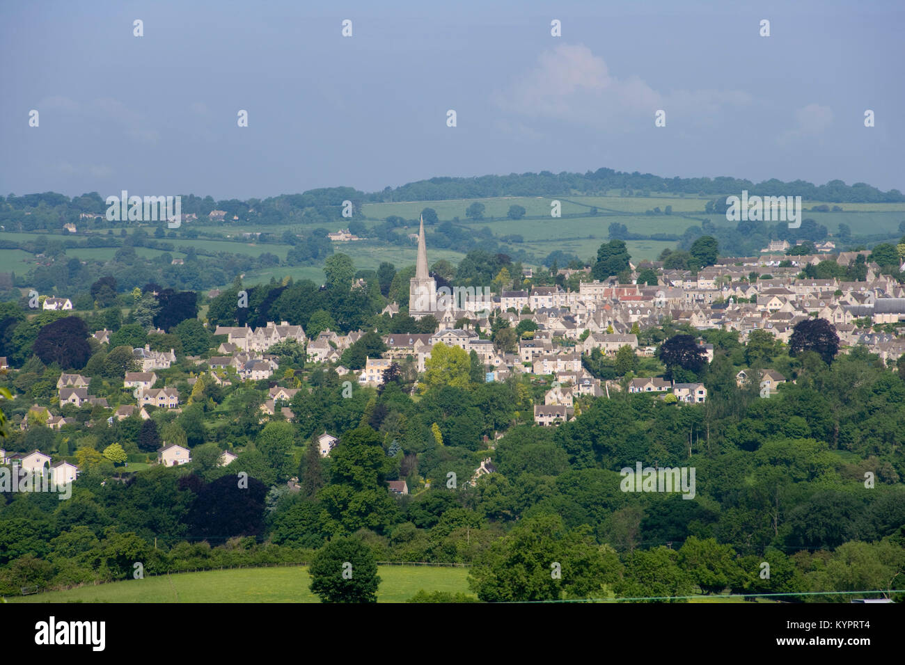 Sommer, Painswick, Cotswolds, Gloucestershire, England, Großbritannien Stockfoto