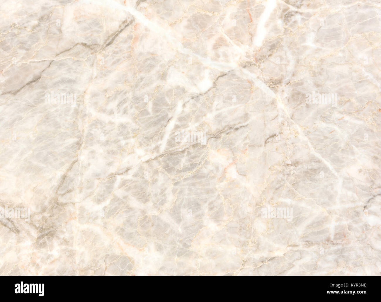 Beige Marmor Stein natürliches Licht für Bad oder Küche weiß Arbeitsplatte. Hochauflösende Texturen und Muster. Stockfoto