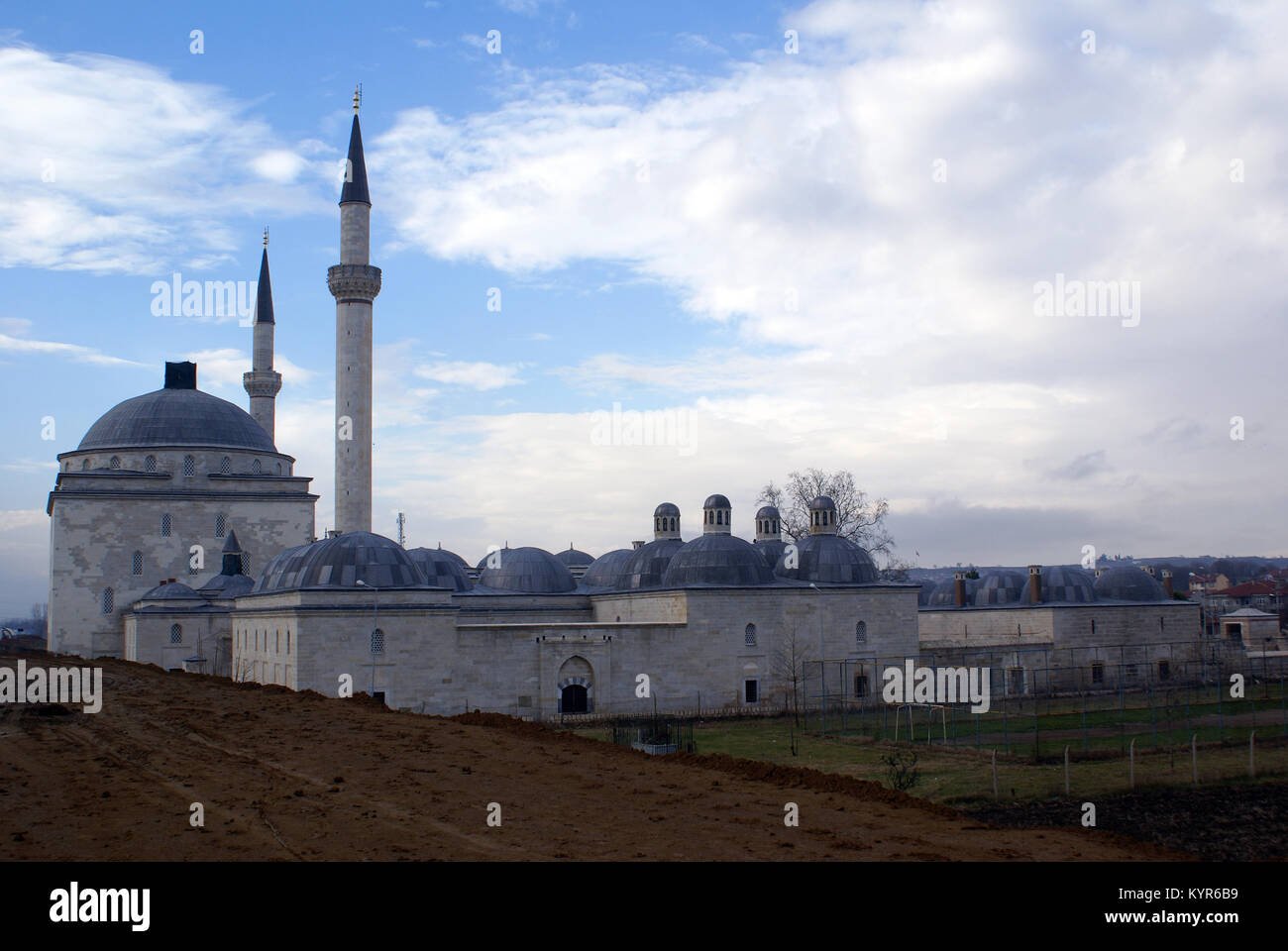 Mosqueof Sultan Bayezid Komplex in Edirne Stockfoto