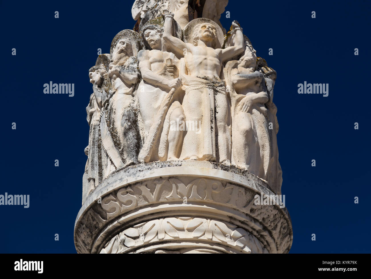 Annahme Denkmal, Jerez de la Frontera, Spanien. Stockfoto