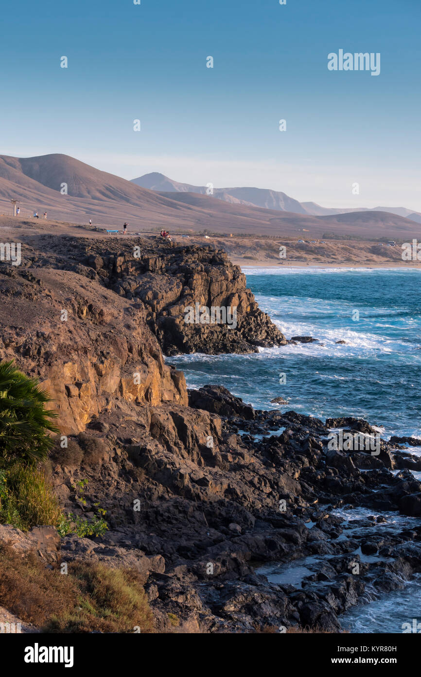Toston Turm El Cotillo La Oliva Fuerteventura Kanarische Inseln Spanien Stockfoto
