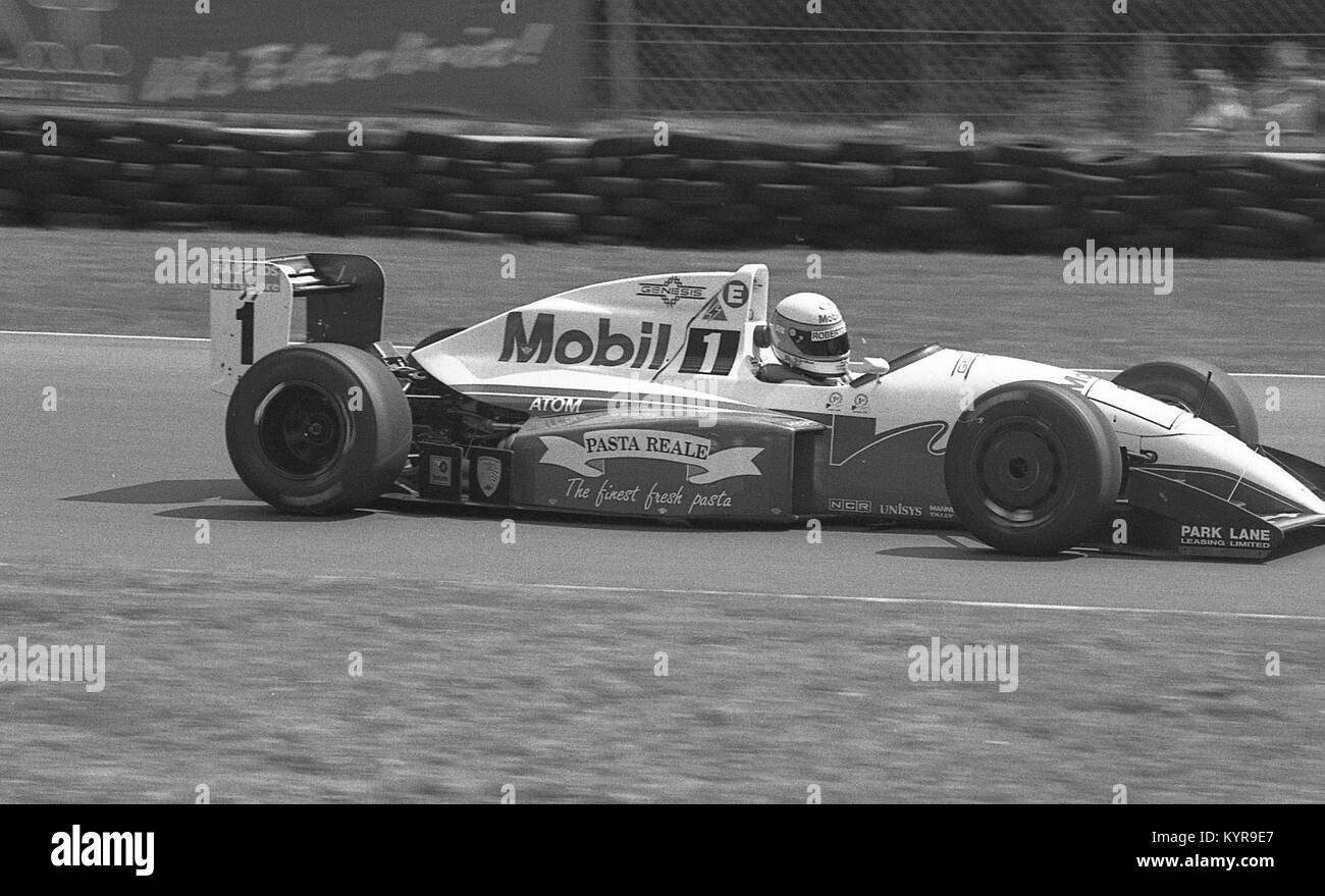 Jason Elliott, madgwick International, Reynard 91 D, Brirish Formel 2 Meisterschaft, Oulton Park, 19. Juli 1992 Stockfoto