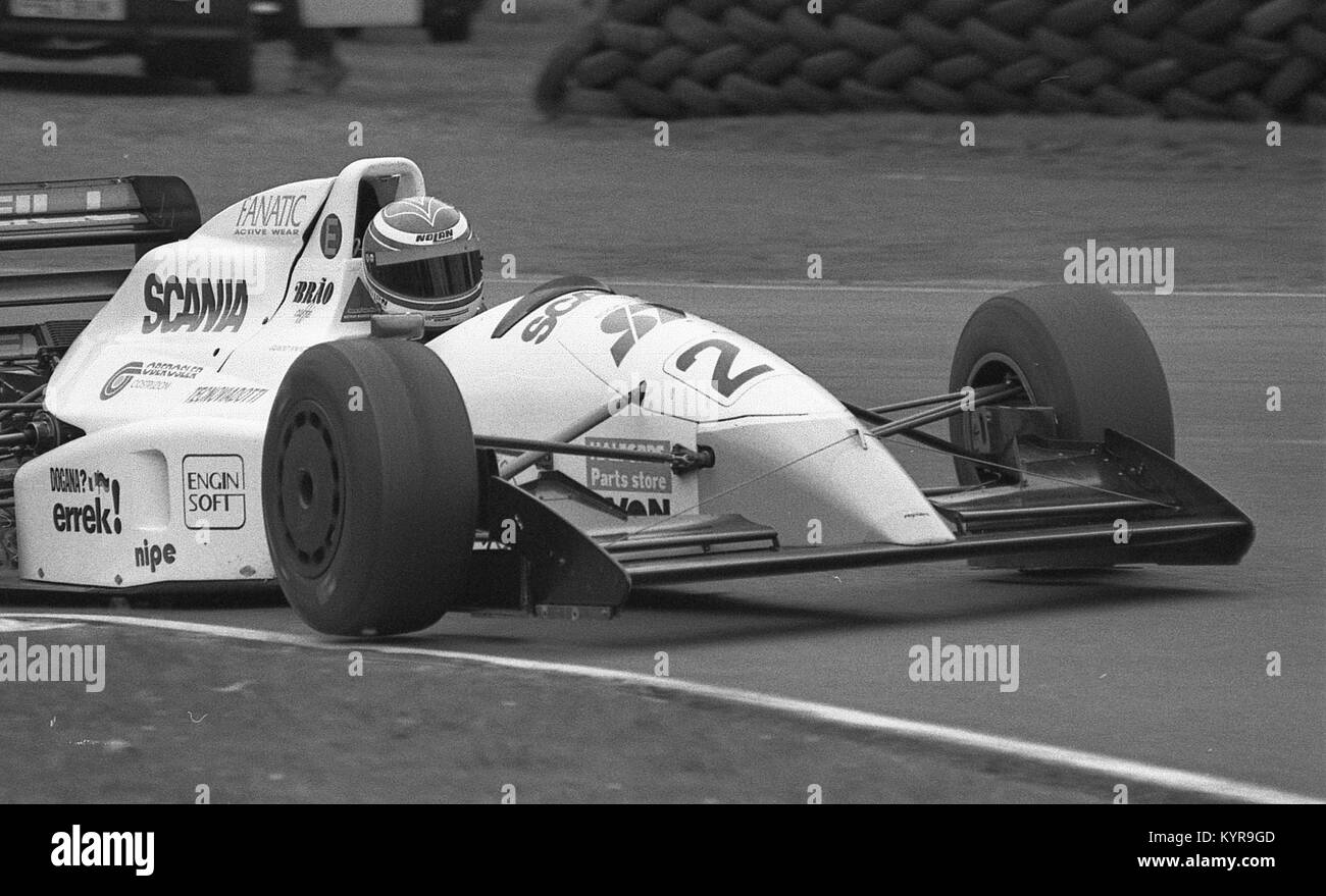 Guido Knycz, Cobra Motorsport, Reynard 91 D, Brirish Formel 2 Meisterschaft, Oulton Park, 19. Juli 1992 Stockfoto