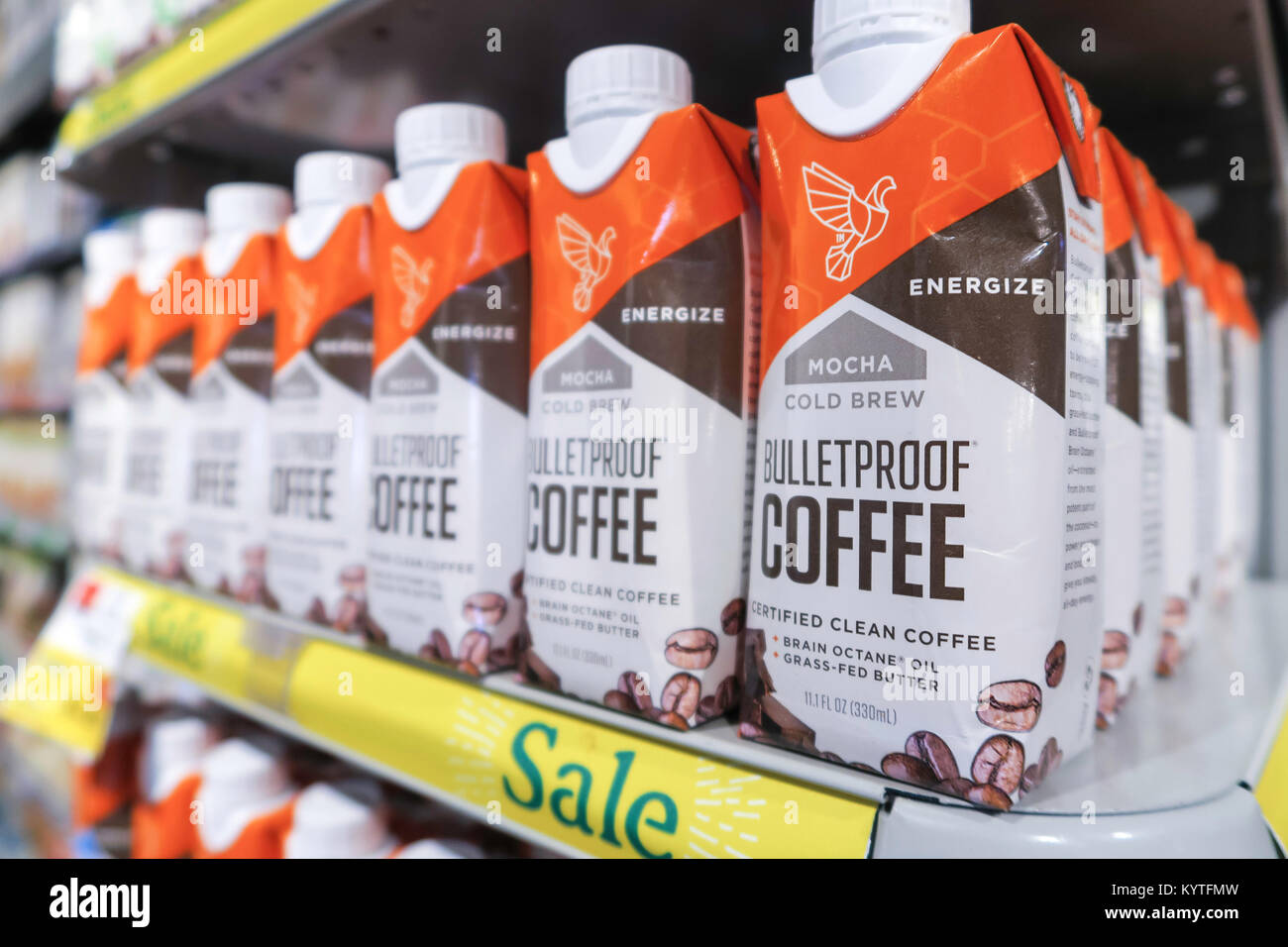 Whole Foods Market Bryant Park, New York, USA Stockfoto