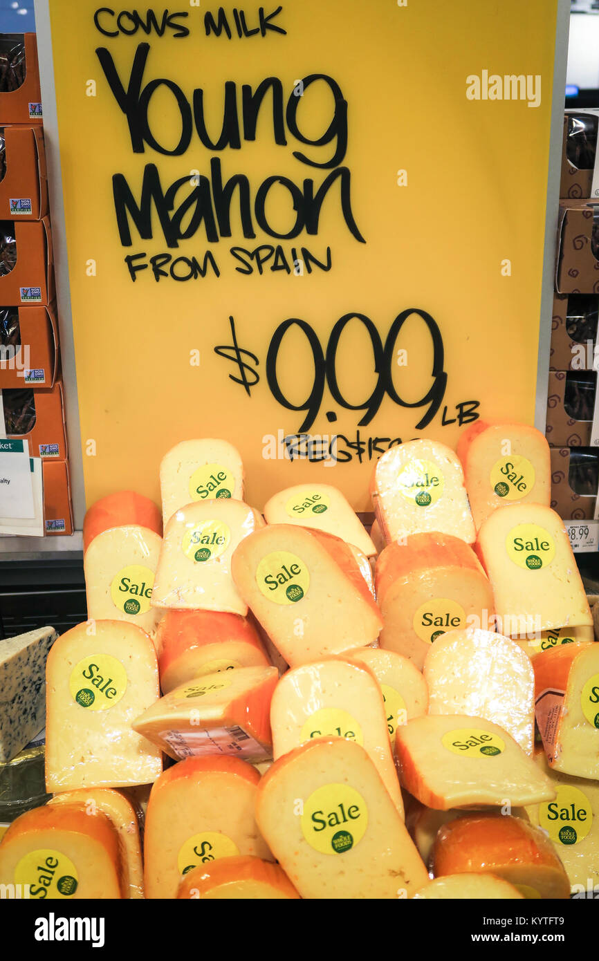 Whole Foods Market Bryant Park, New York, USA Stockfoto