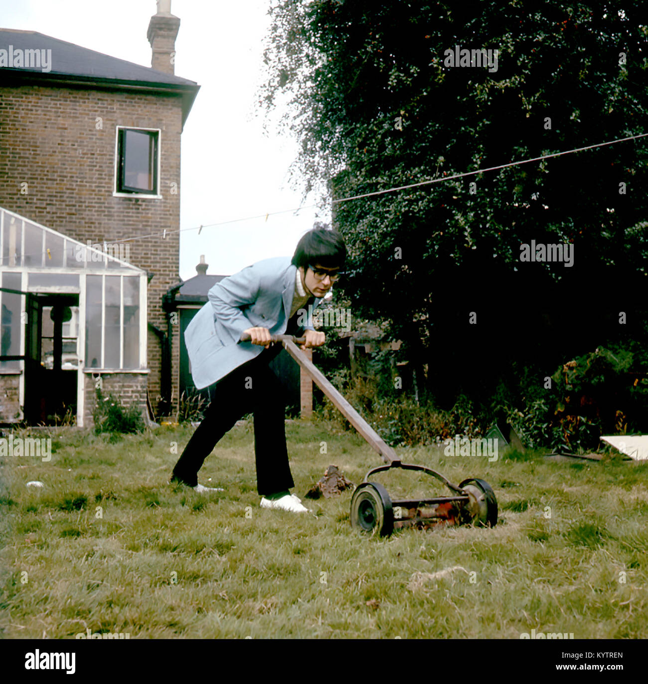 MANFRED MANN an seinem Blackheath, London, Home im September 1966. Foto: Tony Gale Stockfoto