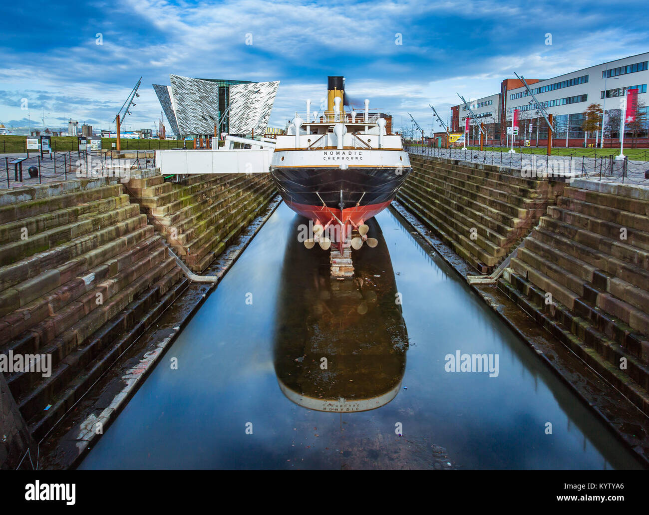 Titanic Quarter Belfast. Stockfoto