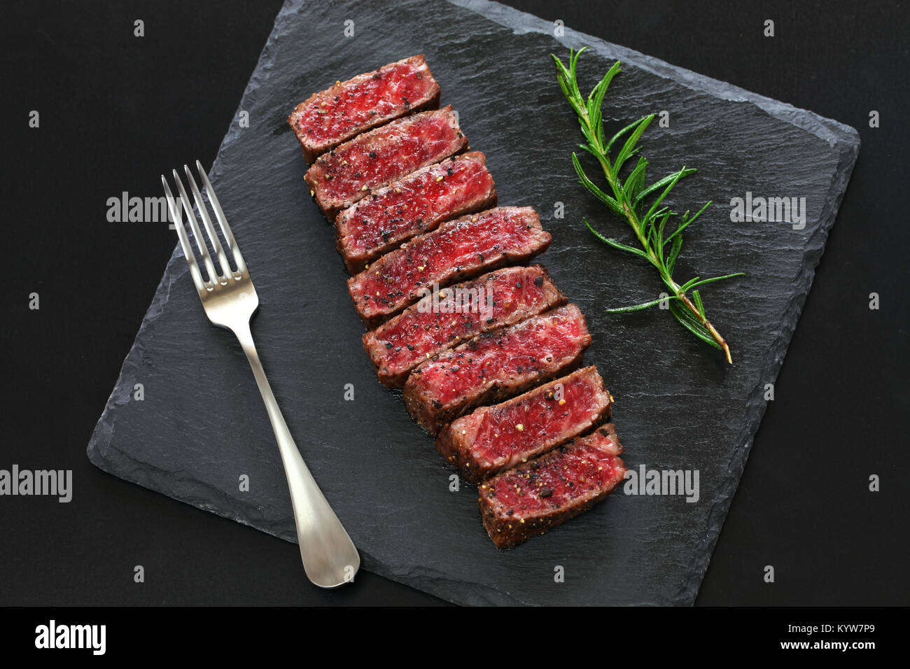 Wagyu Beef Steak, Japanisch Essen Stockfoto