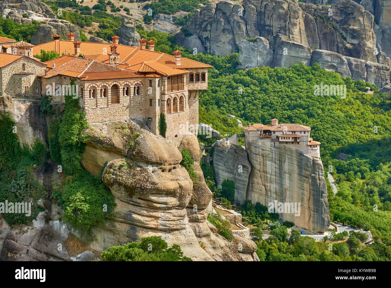 Kloster Varlaam, Meteora, Griechenland Stockfoto