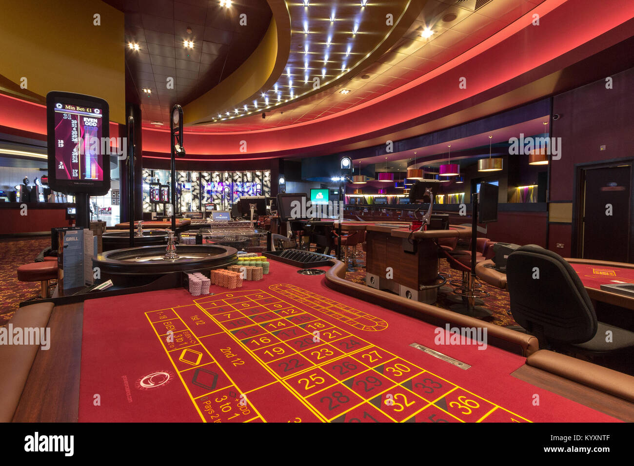 Lesen Casino, Großbritannien 2013 Stockfoto