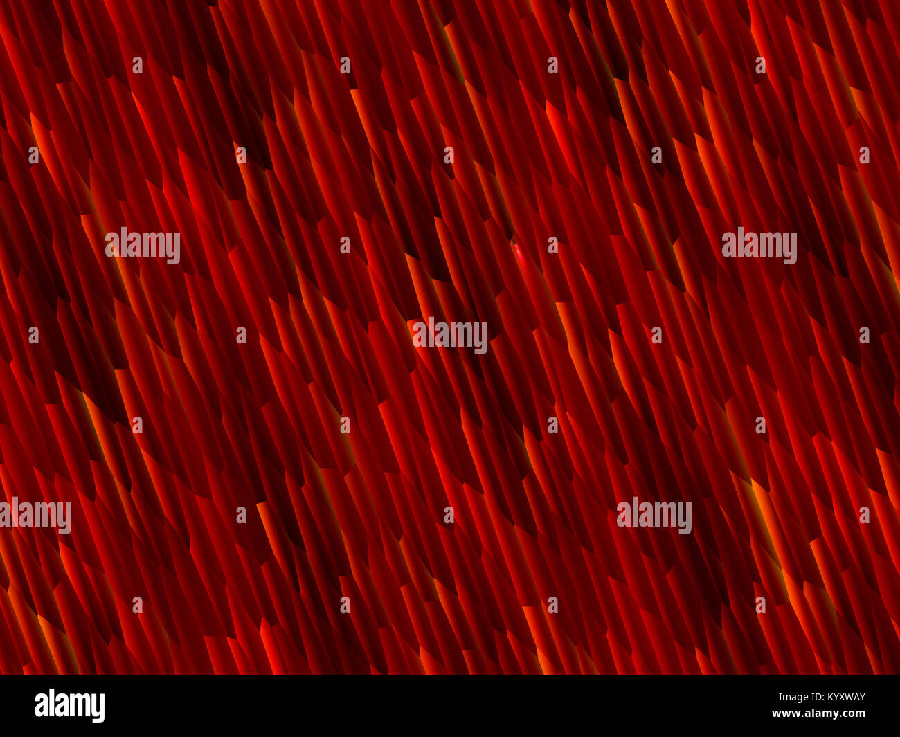 Abstrakt rot Hintergrund zeitgenössische Konzept, kreative dekorative Futuristi Stockfoto