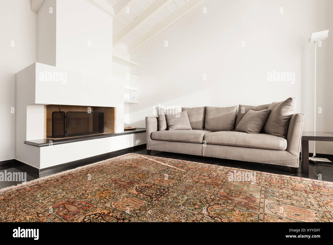 Interieur, komfortable Zimmer, moderne Möbel, Wohnzimmer Stockfoto