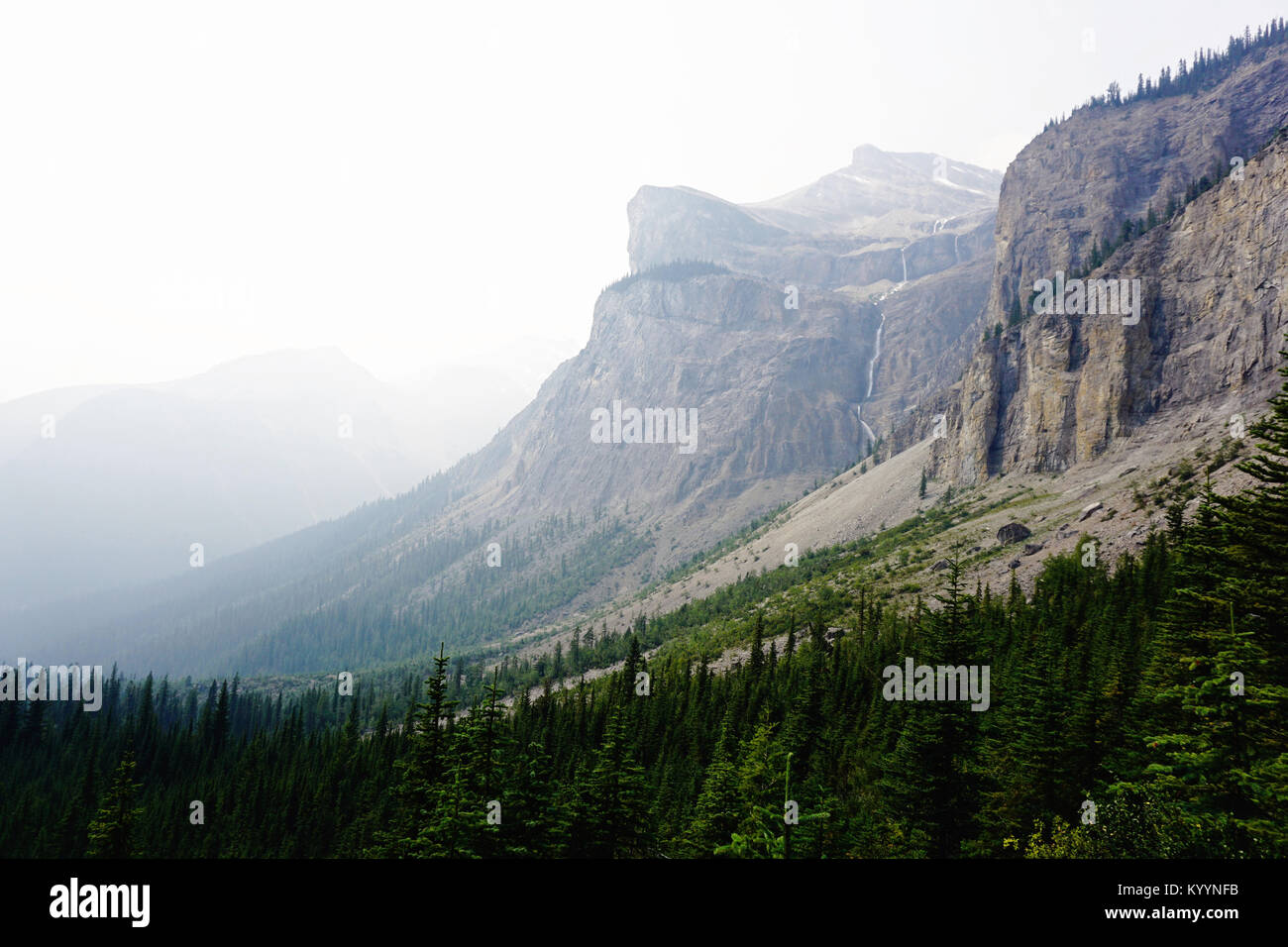 Emerald peak Kanada. Im Yoho National Park genommen Stockfoto