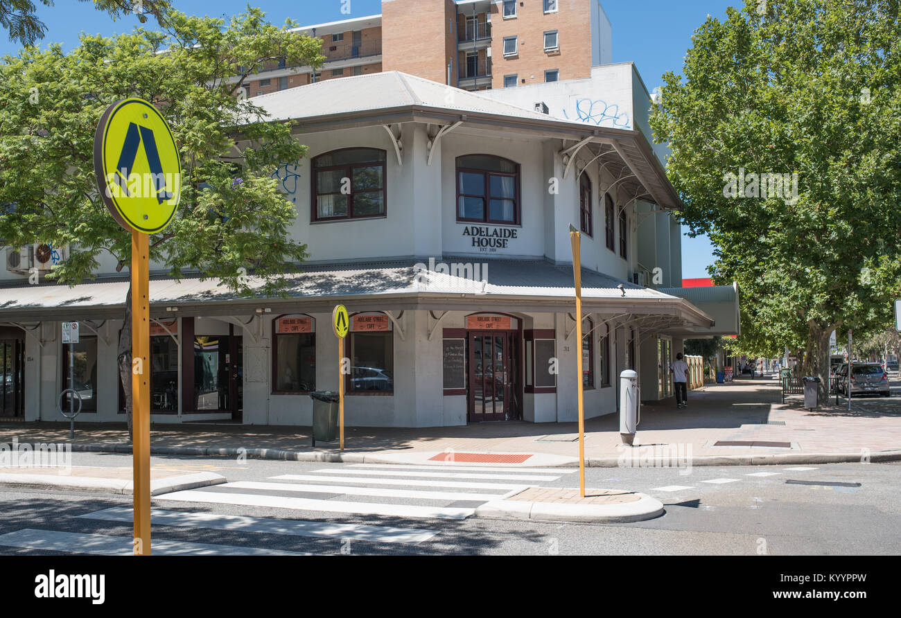 PERTH, Australien, WA/Western Australia - 2017 Dezember 23, Fremantle, Perth - Australien, Femantle. Adelaide House. (Foto von Ulrich Roth/www.ulric Stockfoto