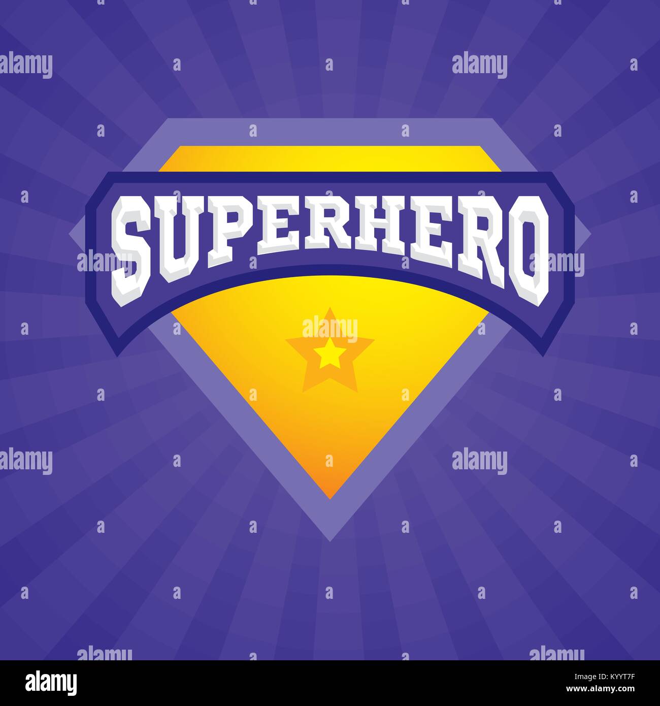 Superkrafte Symbol Comic Kraft Und Zuversicht Abstrakten Hintergrund Superhelden Logo Vorlage Vektor Superhelden Symbol Stock Vektorgrafik Alamy