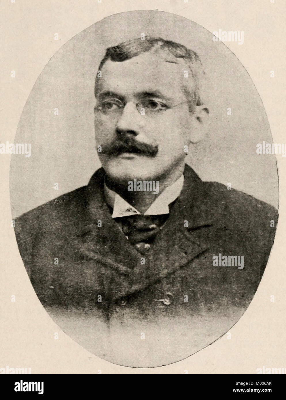 John Mcluckie, Burgess (Bürgermeister) während der Homestead Streik, 1892 Stockfoto