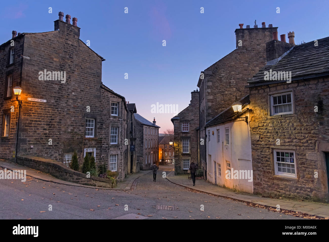 Castle Hill Lancaster Lancashire, Großbritannien Stockfoto