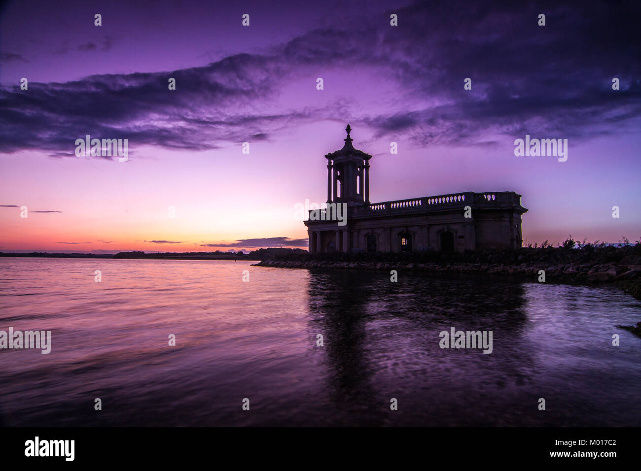 Normanton Kirche, Rutland Water Stockfoto