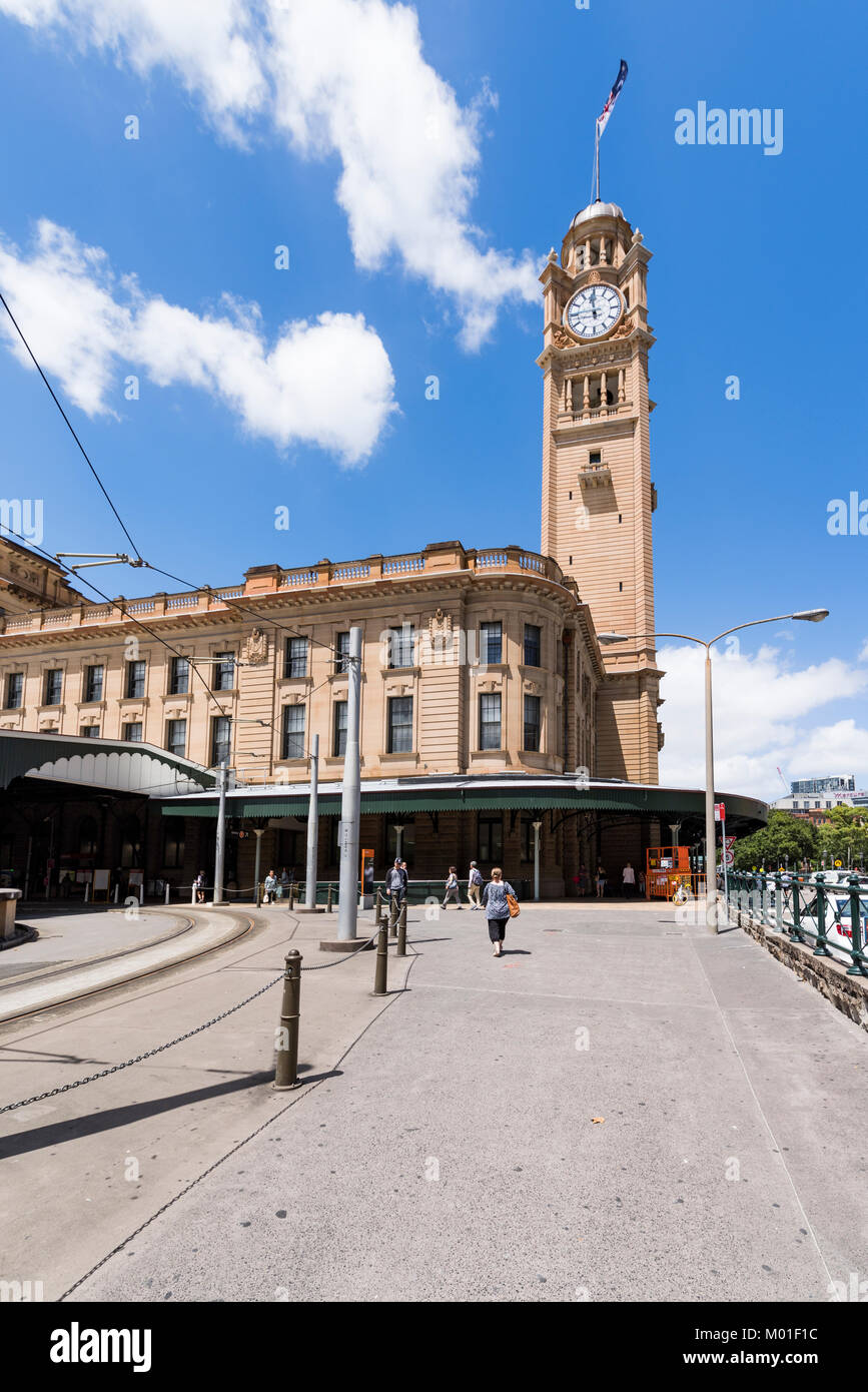 Central Station Clock Tower, Sydney, Australien Stockfoto