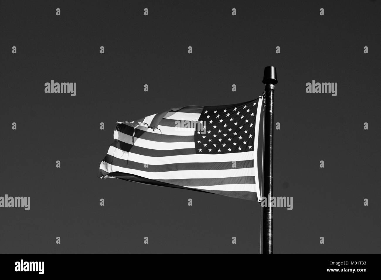 Amerikanische Flagge Stockfoto