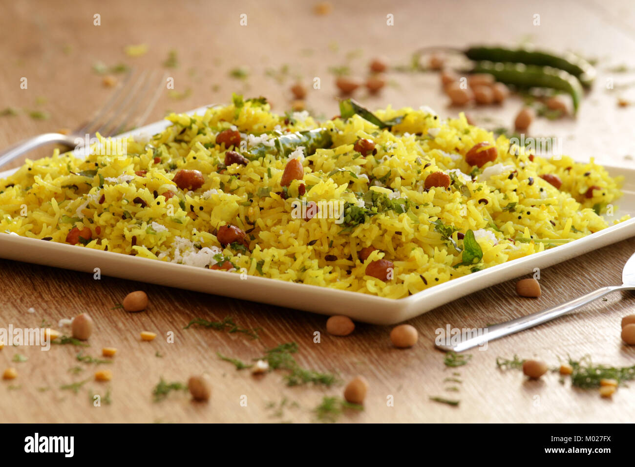 Lemon Reis ist eines der am meisten leicht, einfach und populären indischen Reisgericht. Stockfoto Lemon Reis ist eines der am meisten leicht, einfach und populären indischen Reisgericht. Stockfoto