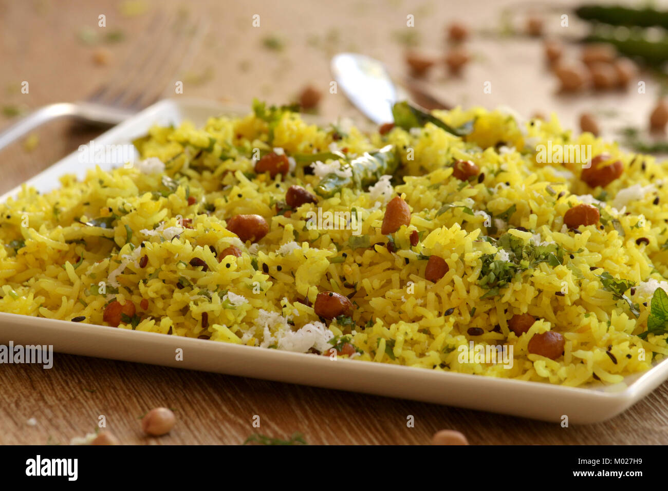Lemon Reis ist eines der am meisten leicht, einfach und populären indischen Reisgericht. Stockfoto Lemon Reis ist eines der am meisten leicht, einfach und populären indischen Reisgericht. Stockfoto