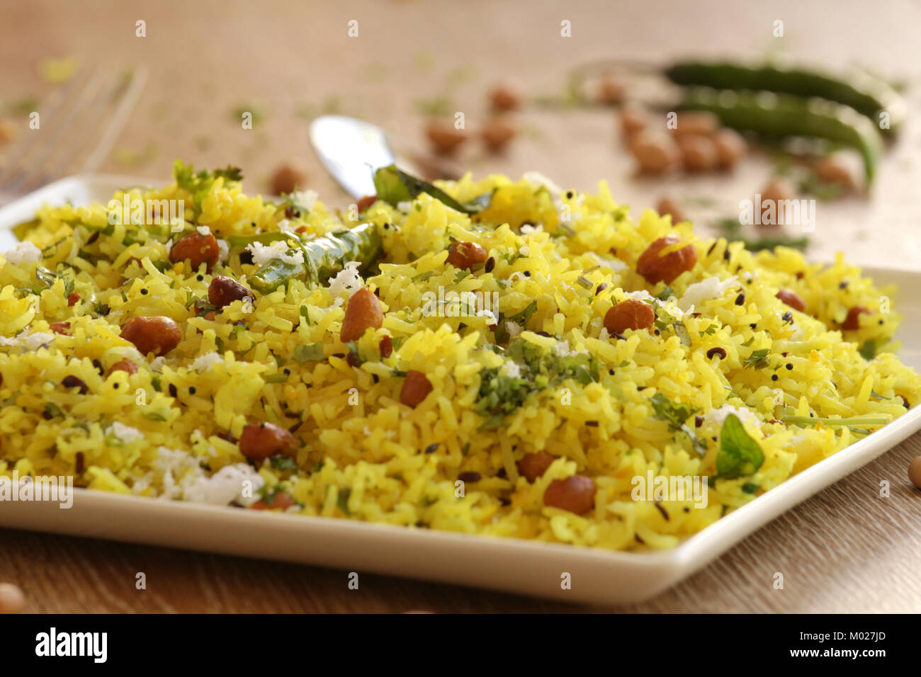Lemon Reis ist eines der am meisten leicht, einfach und populären indischen Reisgericht. Stockfoto Lemon Reis ist eines der am meisten leicht, einfach und populären indischen Reisgericht. Stockfoto