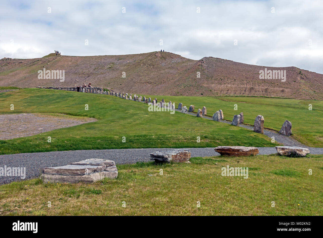 Crawick Multiversum land Restaurierung und Kunst Projekt Sanquhar Dumfries und Galloway Schottland Großbritannien Stockfoto