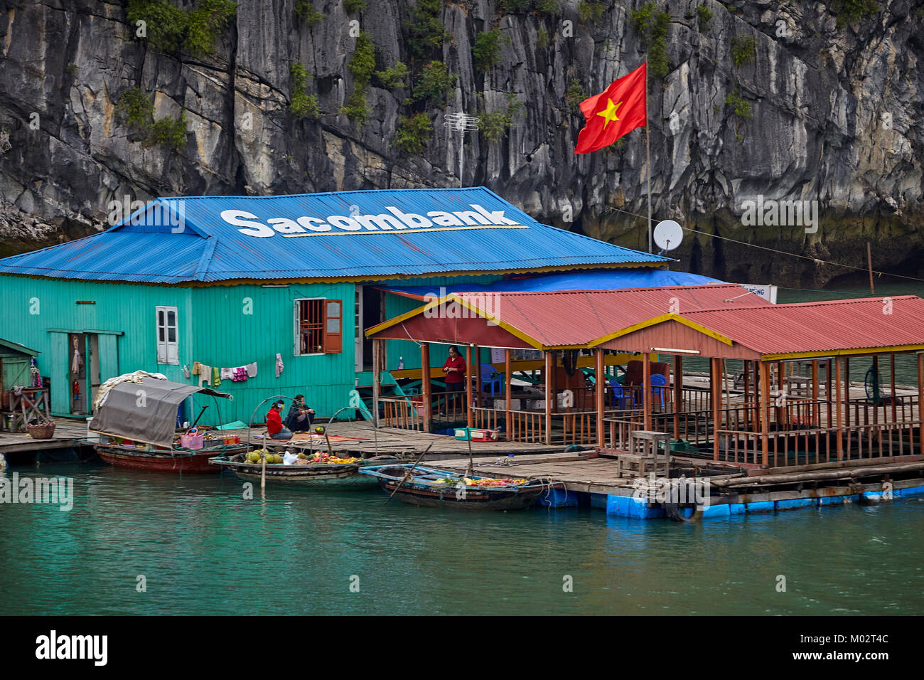 Ha Lon Bay Reisen - Vietnam Stockfoto