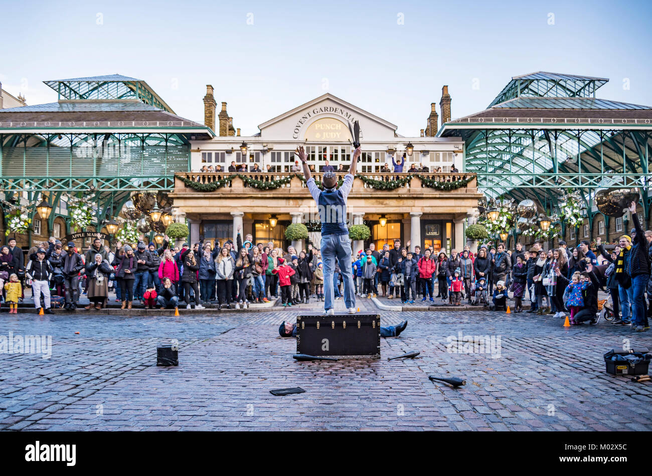 Covent Garden Market in London. Stockfoto