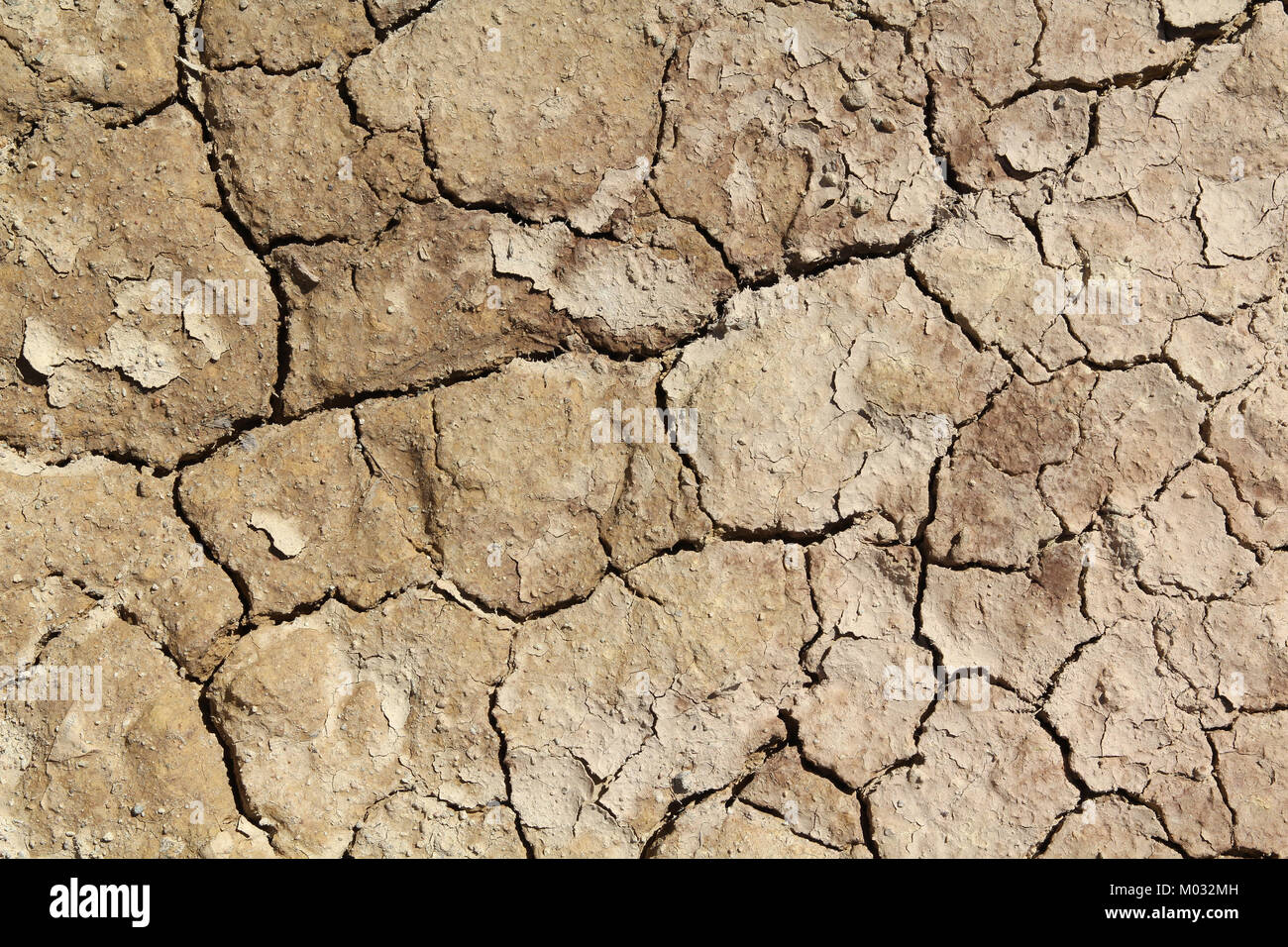 Treibhauseffekt und globale Erwärmung - trockenen rissigen Boden in Kuba Stockfoto