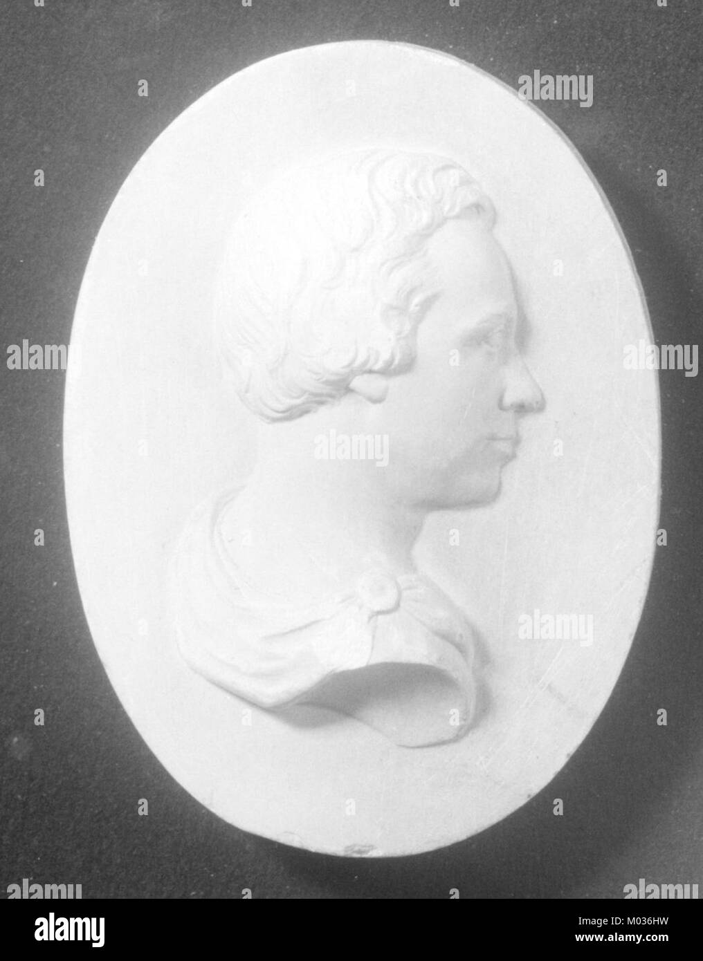 Cameo of a Gentleman ist ein Kunstwerk mit einer herausragenden Figur, möglicherweise einem edlen oder einflussreichen Mann aus der Vergangenheit. Das Stück ist im Metropolitan Museum of Art untergebracht und zeichnet sich durch seine detailreiche Handwerkskunst und die würde des Themas aus. Stockfoto