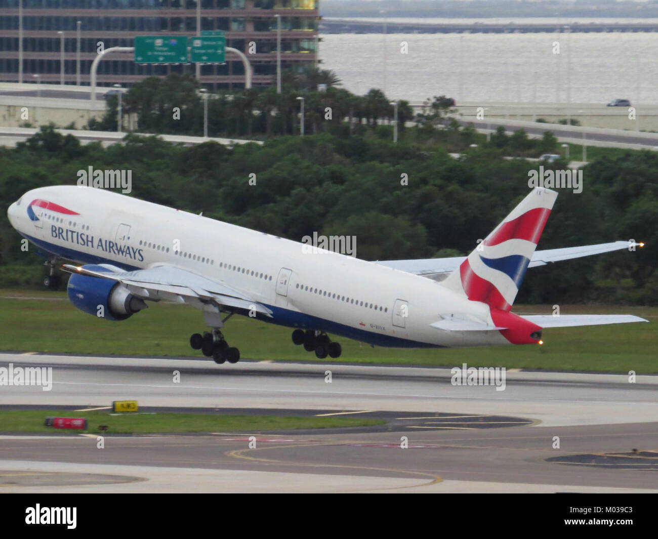 British Airways777-200 (14111630533) Stockfoto