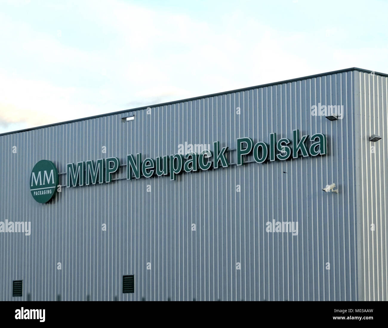 Bydgoski Park PrzemysÅ‚owo-Technologiczny (Industrie- und Technologiepark) ist ein bedeutender Innovations- und Entwicklungsstandort, der im Juli 2014 gegründet wurde. Der Park konzentriert sich auf industrielle und technologische Fortschritte in Bydgoszcz. Stockfoto