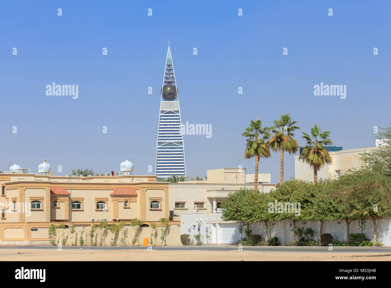 Stadtbild von Riad in Saudi-Arabien Stockfoto