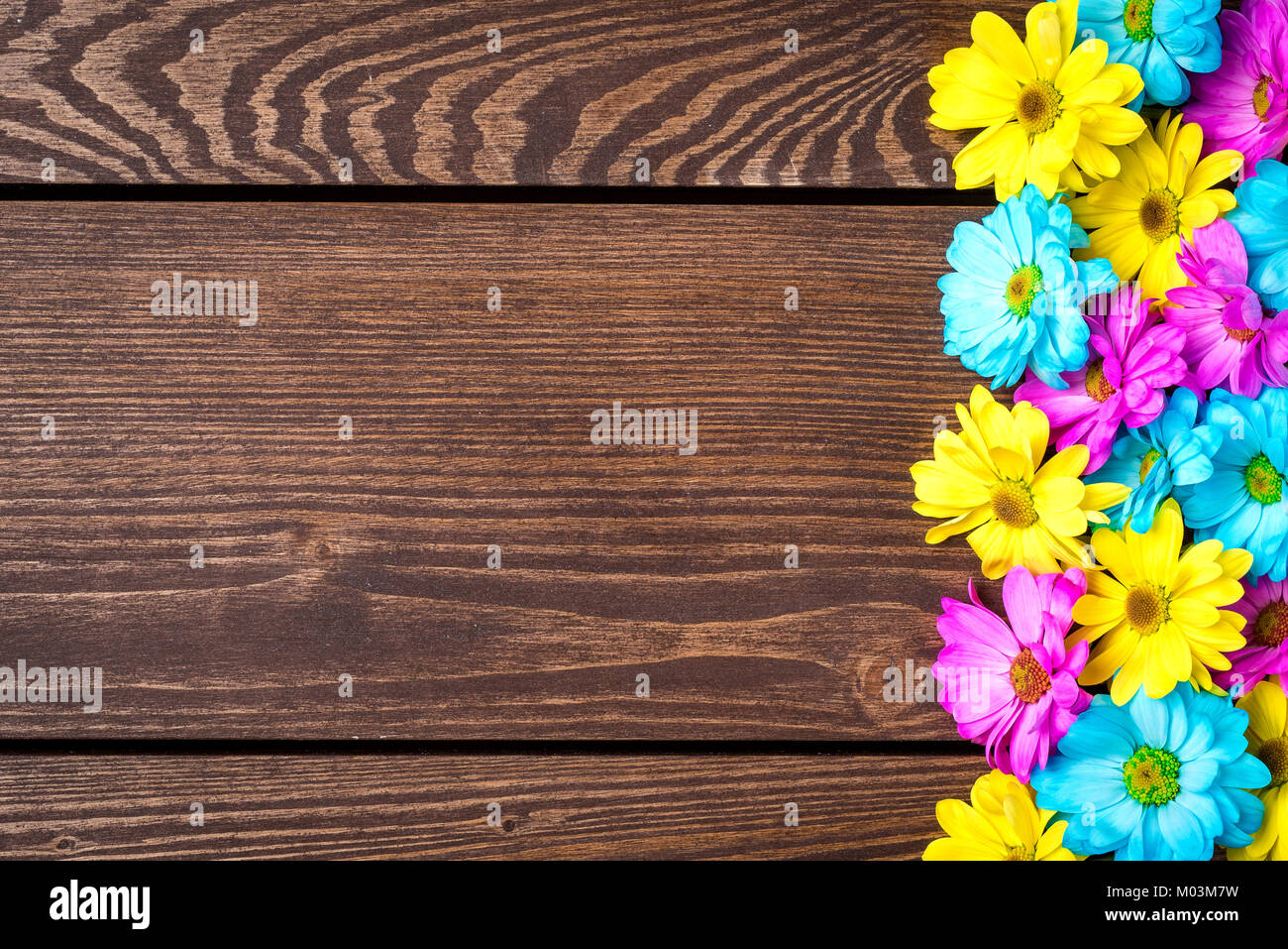 AOFOTO Vinyl-Fotohintergrund 'Rustikales Holz' – 3x2,5 M, Mit Blumenmuster, Nahtlos