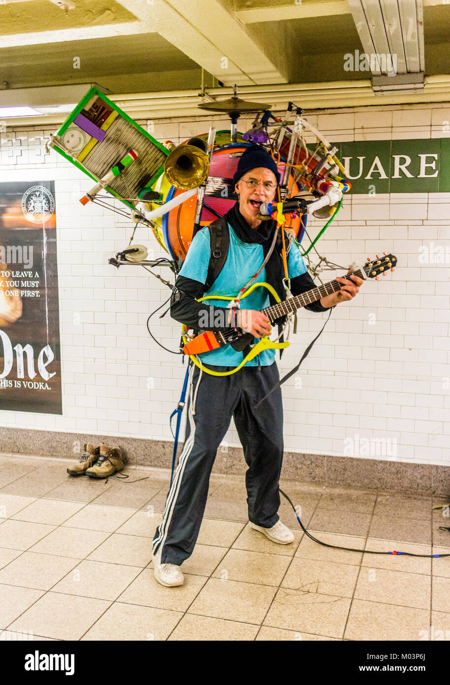 14. Straße - Union Square U-Bahn Station Manhattan New York, New York, USA Stockfoto