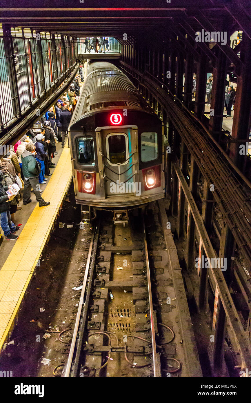 14. Straße - Union Square U-Bahn Station Manhattan New York, New York, USA Stockfoto