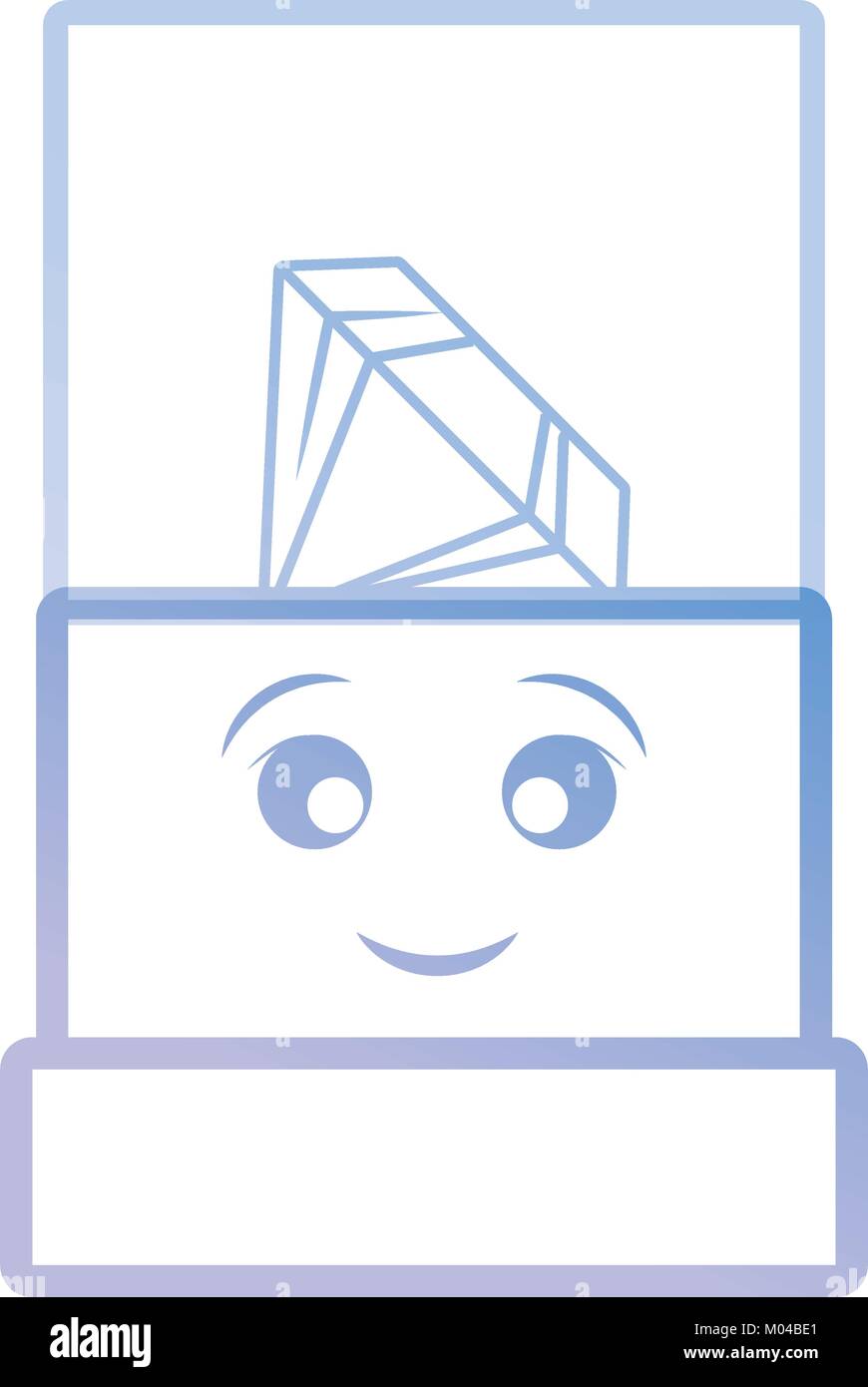 Schaufenster Vector Illustration Stock Vektor