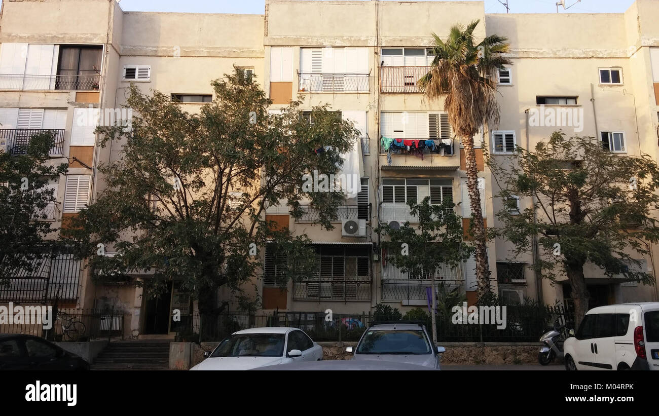 Gebäude - jaffa-Februar-2015 Stockfoto