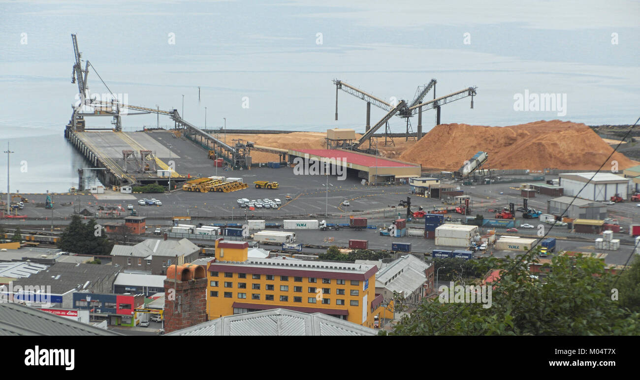 Dieses Foto wurde am 25. März 2015 in Burnie, Tasmanien, aufgenommen, um einen Moment in der lokalen Gemeinde festzuhalten. Es spiegelt den Alltag und die Umgebung von Burnie zu dieser Zeit wider. Stockfoto