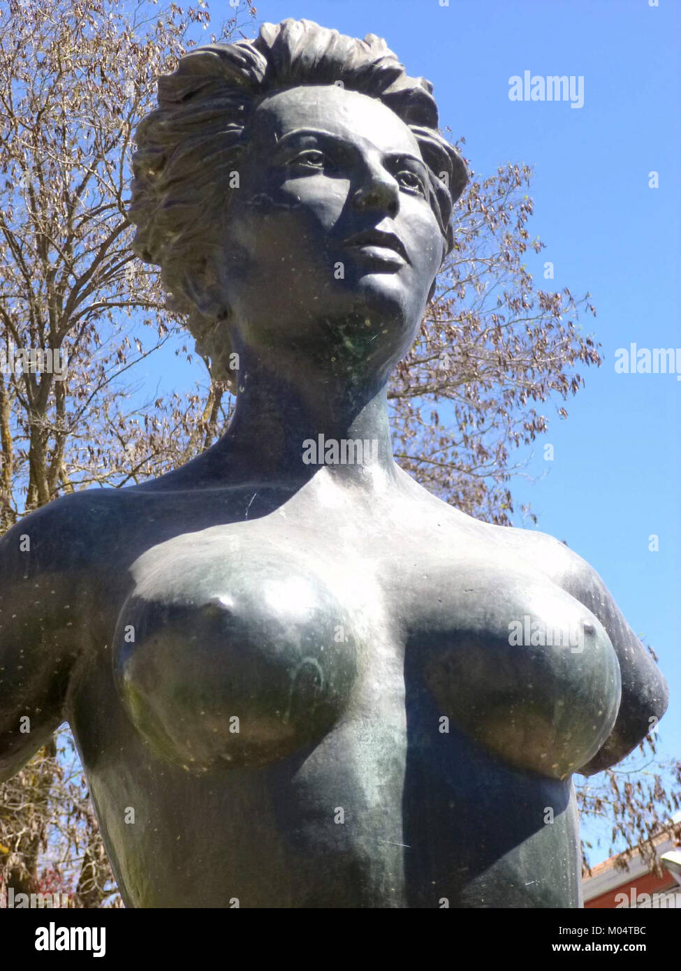 Alcázar de San Juan - Monumento a Sara Montiel, 01. Stockfoto