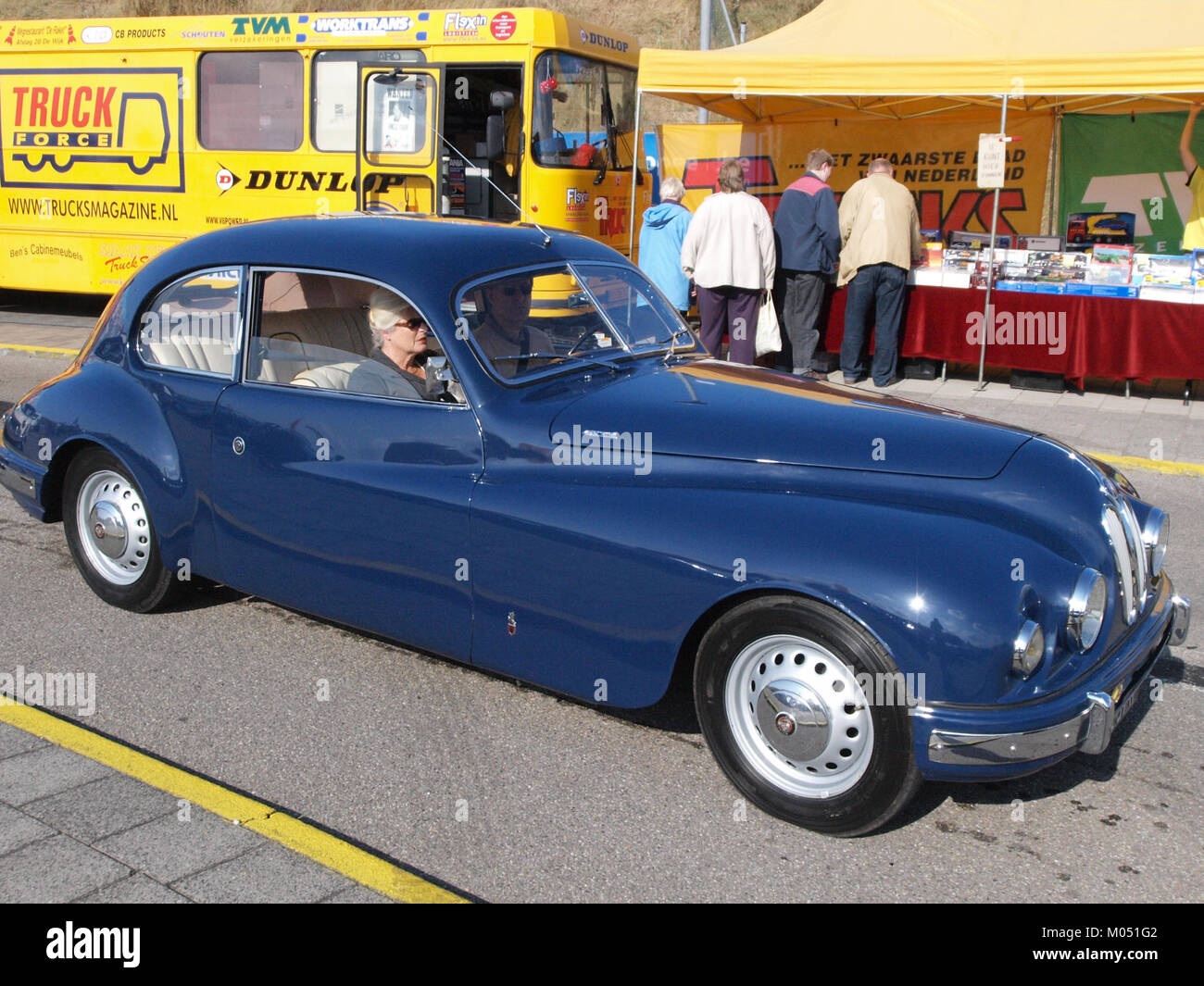 Bristol 403 niederländische Lizenz Registrierung DL -37-11 pic 2 Stockfoto