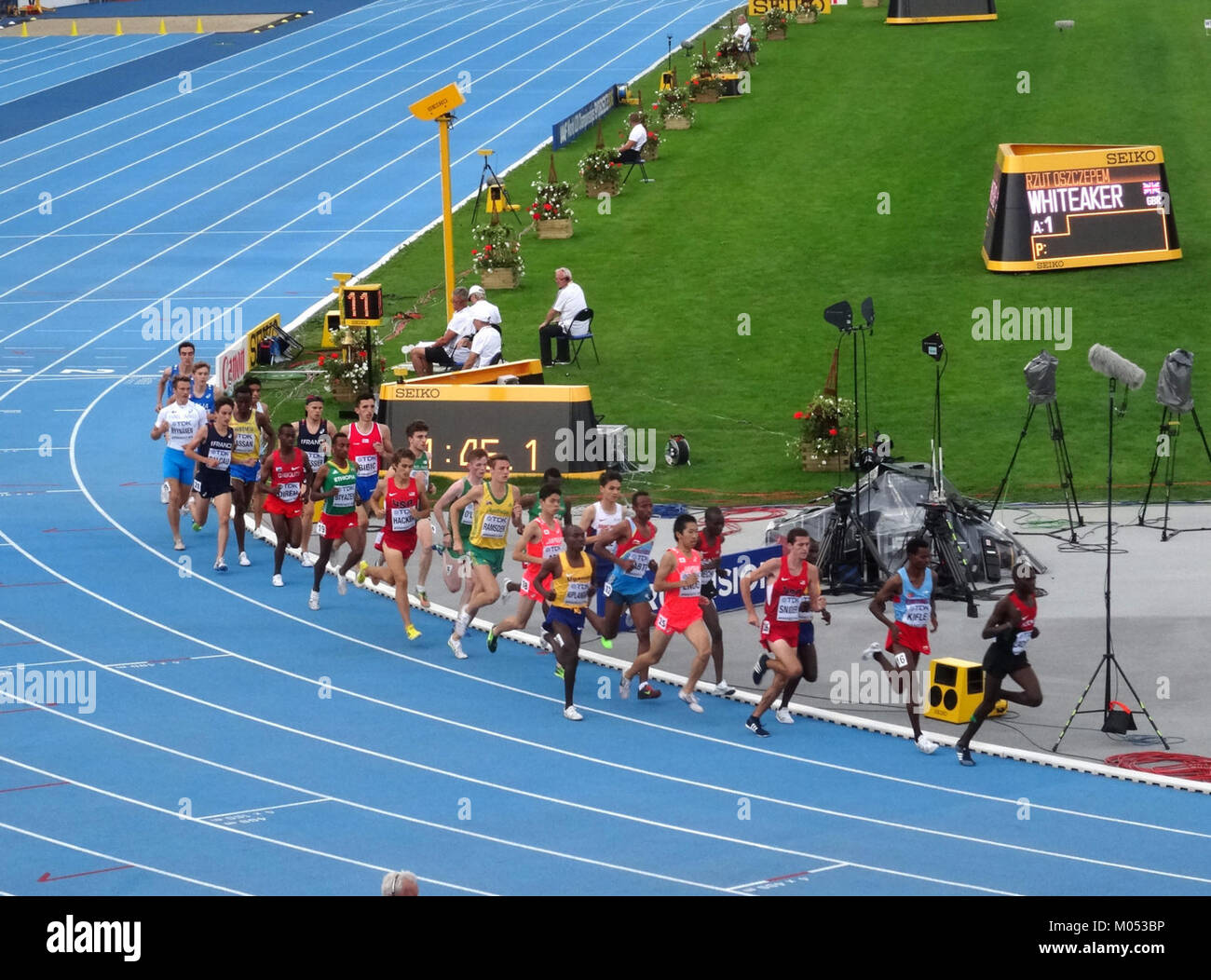 Bydgoszcz 2016 IAAF World U 20 Meisterschaften, 5000 m Männer final 3 23-07-2016 Stockfoto