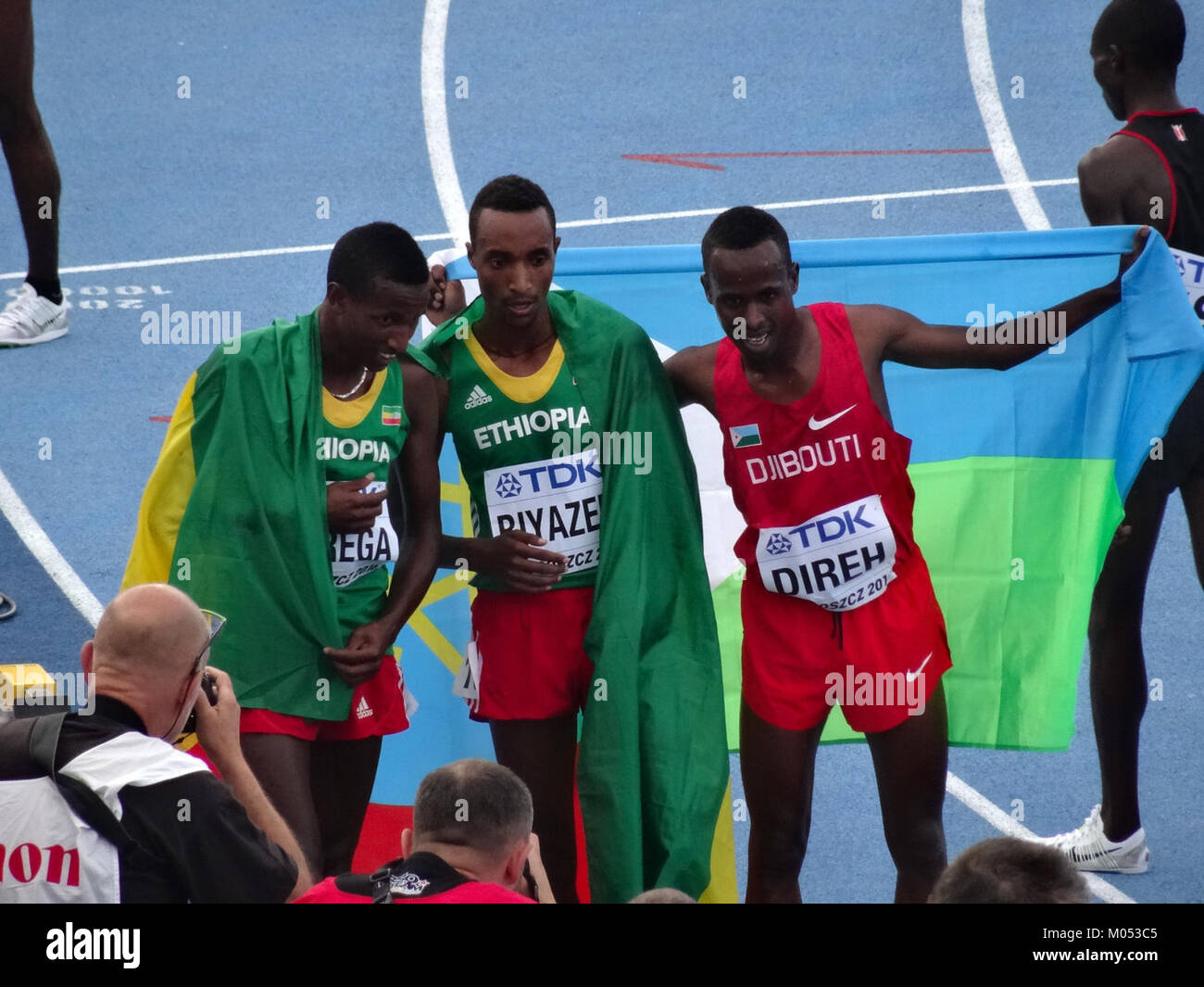 Bydgoszcz 2016 IAAF World U 20 Meisterschaften, 5000 m Männer Finale 13 23-07-2016 Stockfoto