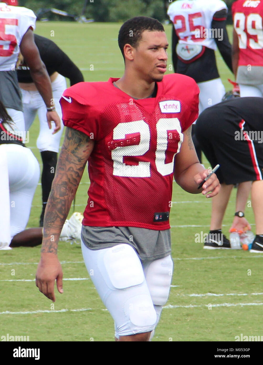 Brandon Wilds, eine bemerkenswerte Persönlichkeit im Sport, ist für seine Leistung und Karriere im Jahr 2016 dokumentiert und zeigt seinen Einfluss auf das Feld während dieser Zeit. Stockfoto